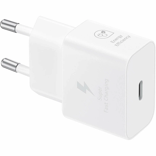 Зарядное устройство сетевое Samsung 25Вт EP-T2510NB Type-C, белое