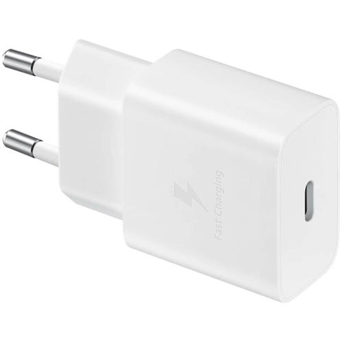 Зарядное устройство сетевое Samsung 15Вт EP-T1510NWEG Type-C, белое