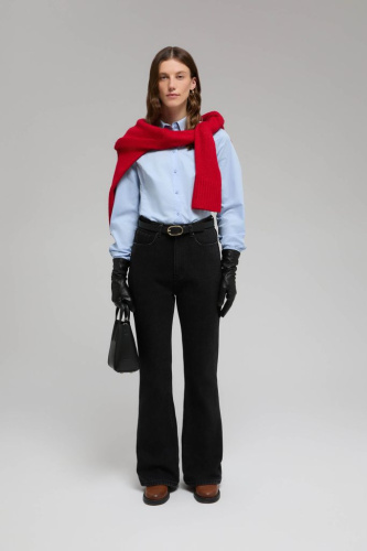 Утепленные джинсы bootcut fit женские