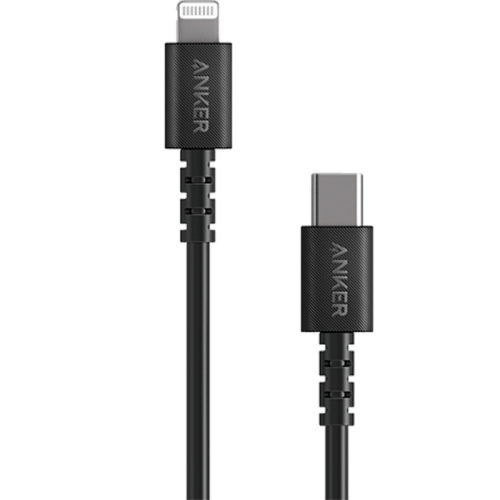 Кабель Anker TypeC/Light 0,9 м, черный