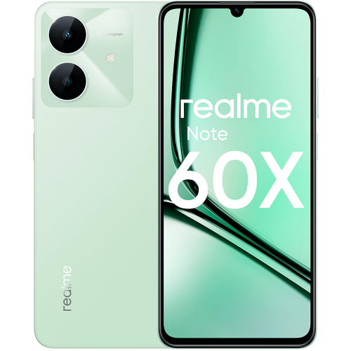 Смартфон realme Note 60X 3/64GB Зеленый RU