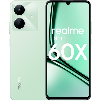 Смартфон realme Note 60X 3/64GB Зеленый RU