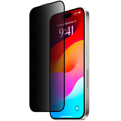 Защитное стекло Stellarway для Apple iPhone 13/14 2.5D Privacy Full Glue (антишпион)