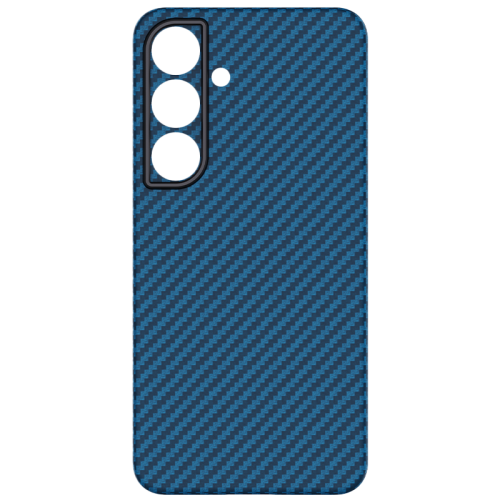 Чехол-крышка Stellarway Case with MagSafe для Samsung S24+, кевлар, синий