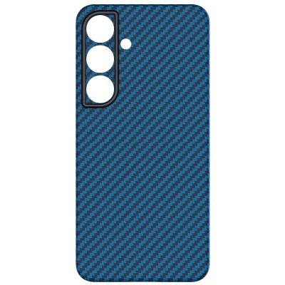 Чехол-крышка Stellarway Case with MagSafe для Samsung S24+, кевлар, синий