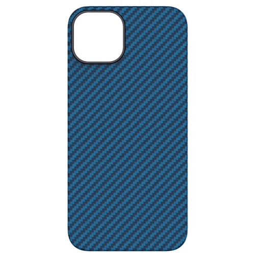 Чехол-крышка Stellarway Case with MagSafe для Apple iPhone 14, кевлар, синий