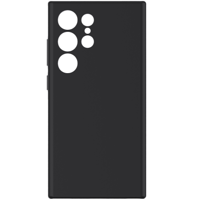 Чехол-крышка Stellarway Case with MagSafe для Samsung S24 Ultra, пластик, силикон, черный