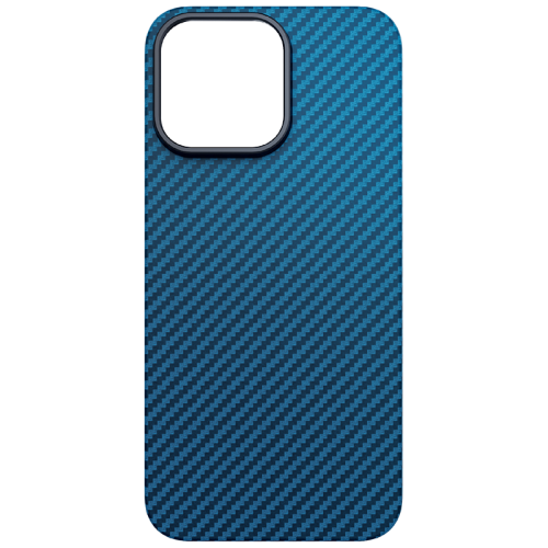 Чехол-крышка Stellarway Case with MagSafe для Apple iPhone 15 Pro Max, кевлар, синий