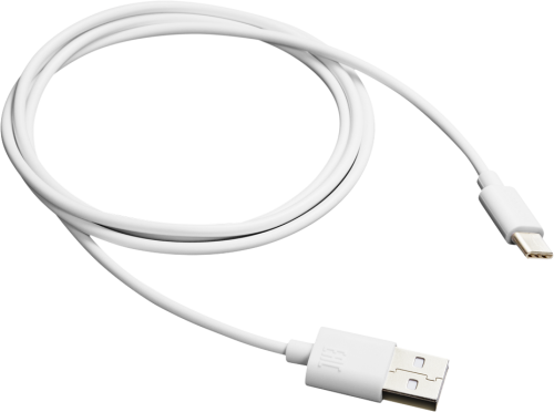 Кабель Canyon Type-C/A CNE-USBC1W, белый