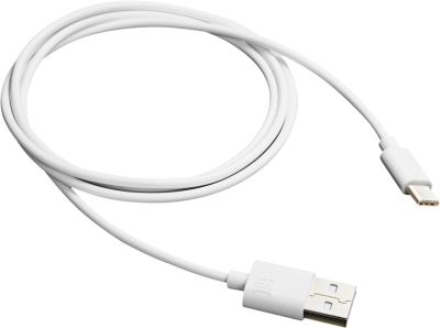 Кабель Canyon Type-C/A CNE-USBC1W, белый
