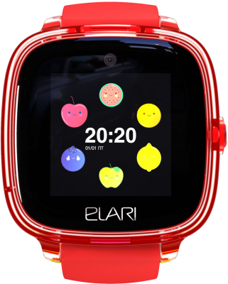 Часы-телефон ELARI детские KidPhone Fresh, красные