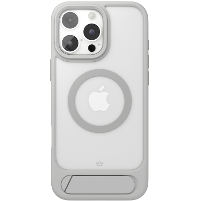 Чехол-крышка VLP Reels Case с MagSafe для iPhone 16 Pro (10525003), поликарбонат / полиуретан, серый