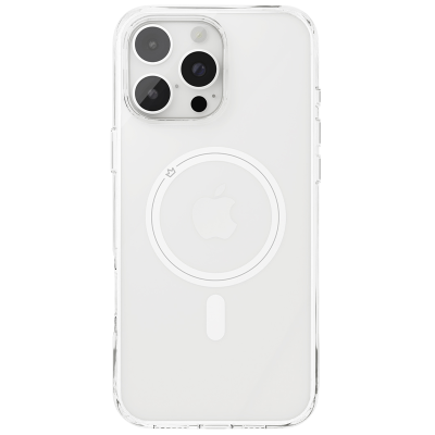 Чехол-крышка VLP Diamond Case с MagSafe для iPhone 16 Pro (10510022), закаленное стекло/ полиуретан, прозрачный