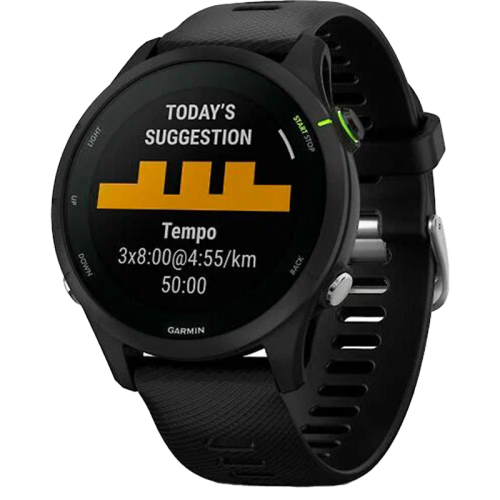 Умные часы  Garmin Forerunner 255 Music (010-02641-30), черный