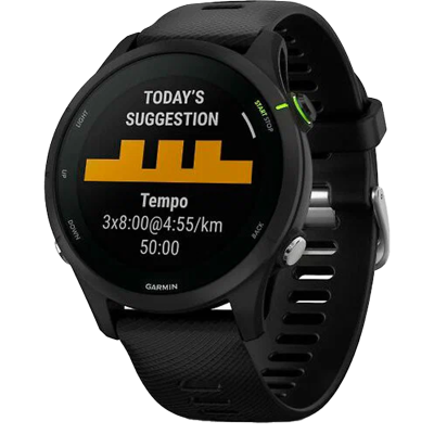 Умные часы  Garmin Forerunner 255 Music (010-02641-30), черный