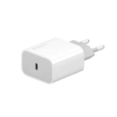 Зарядное устройство сетевое Deppa Type-C PD 20w, белое