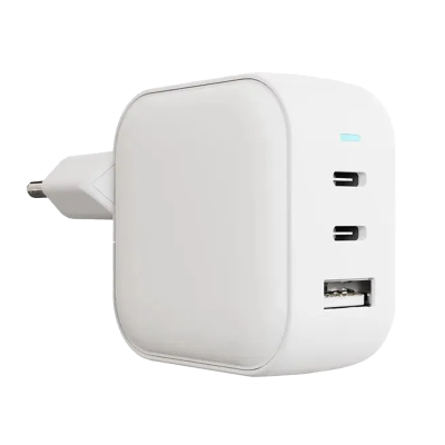 Зарядное устройство сетевое VLP G-Charge USB-A/2С PD 65W белое