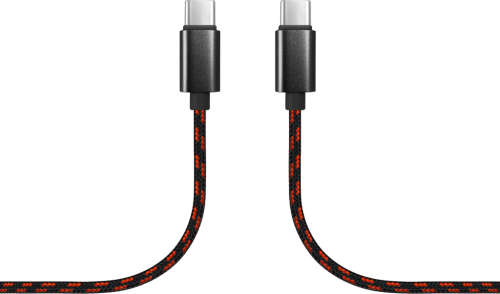 Кабель Bron Type-C/C 1,5 м, красный