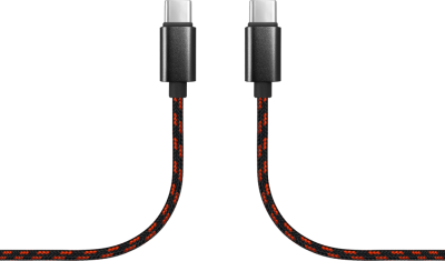 Кабель Bron Type-C/C 1,5 м, красный