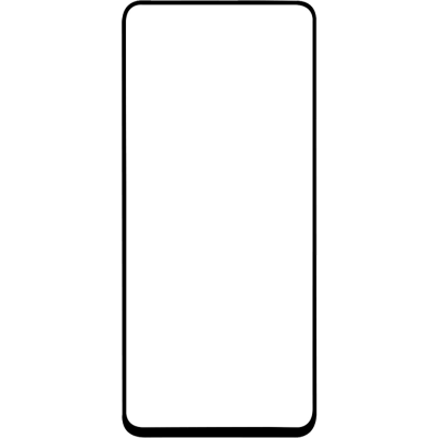 Защитное стекло Gresso для HONOR 90 Lite 2.5D Full Glue (черная рамка)