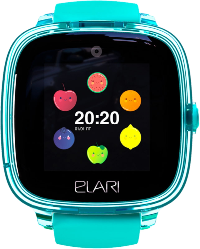 Часы-телефон ELARI детские KidPhone Fresh, зеленые