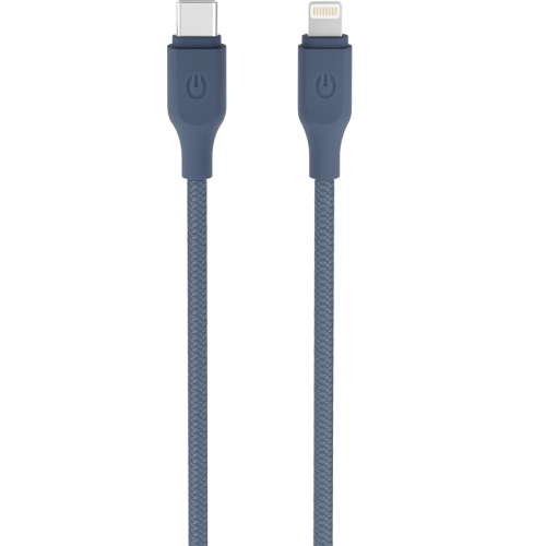 Кабель Gerffins USB-A -  Lightning, 1м., синий