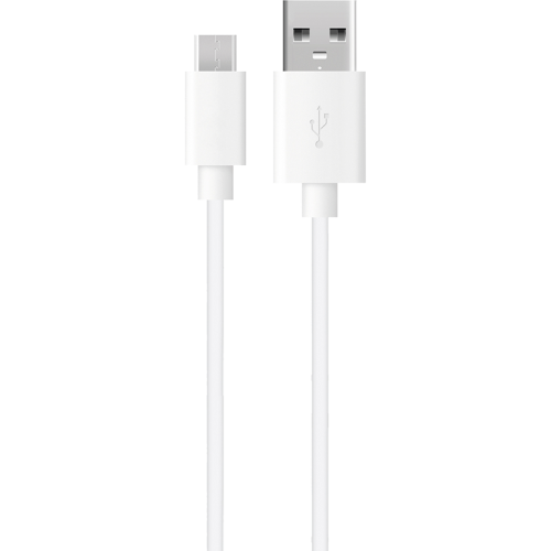 Кабель Everstone EV-CAB-MICUSB-1-RND-White 1м, белый