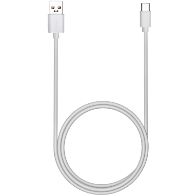 Кабель Gerffins USB-A - Type-C, 1м., белый