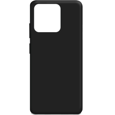 Чехол-крышка LuxCase для Honor X7a Plus, термополиуретан, черный