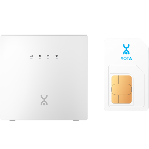 Роутер 4G Yota для дома + SIM-карта