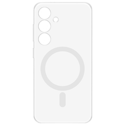 Чехол-крышка Stellarway Case with MagSafe для Samsung S24+, пластик, силикон, прозрачный