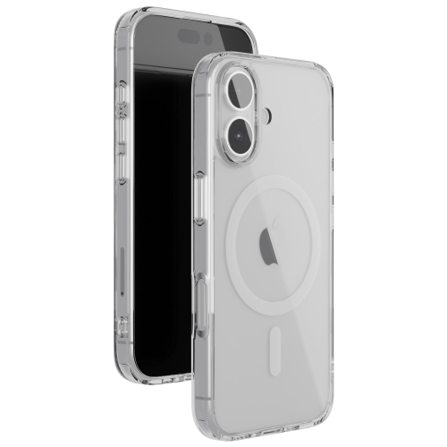Чехол-крышка VLP Air Case с MagSafe для iPhone 16 (10527001), поликарбонат / полиуретан, прозрачный