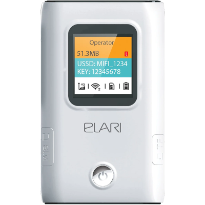 Роутер Wi-Fi Elari Smart 4G, белый