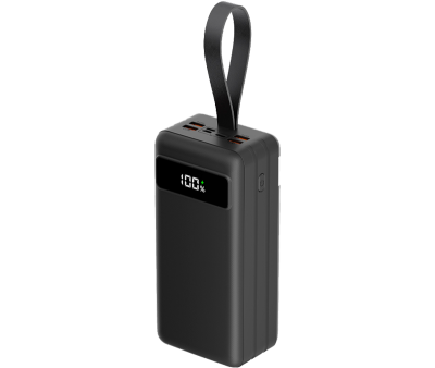 Аккумулятор Deppa Turbo V2 60000 mAh, черный
