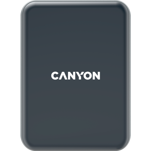 Автомобильный держатель Canyon CNE-CCA15B Qi, магнитный