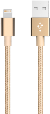 Кабель Bron Lightning MFI, золотистый