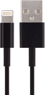 Кабель Bron Lightning MFI, черный