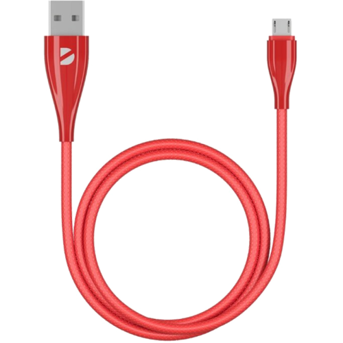 Кабель Deppa USB - micro USB, красный  (1 метр)