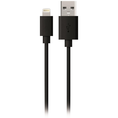 Кабель Everstone USB-A - Apple Lightning ES-CAL-001, черный