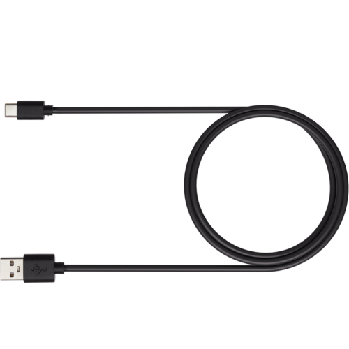 Кабель Gerffins USB-A - Type-C, 1м., черный