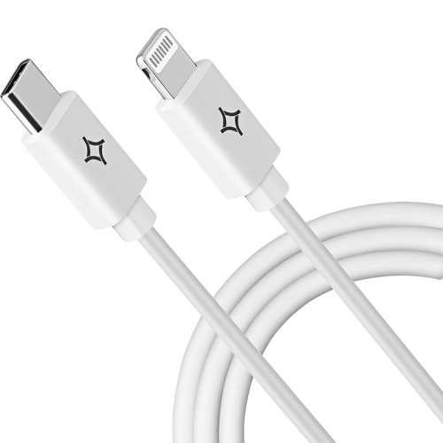 Кабель Stellarway USB-C/Lightning 2,4А 1м, белый