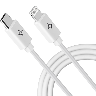Кабель Stellarway USB-C/Lightning 2,4А 1м, белый