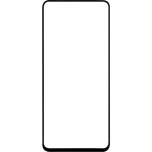 Защитное стекло Deppa для Honor X7 2.5D Full Glue (черная рамка)