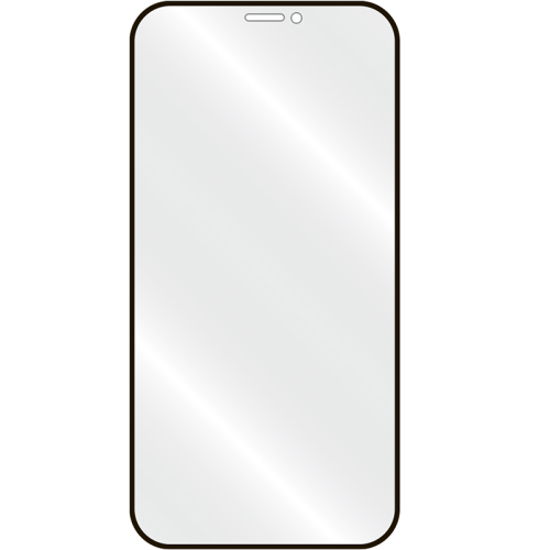 Защитное стекло LuxCase для HONOR X8/X8a 2.5D Full Glue (черная рамка)