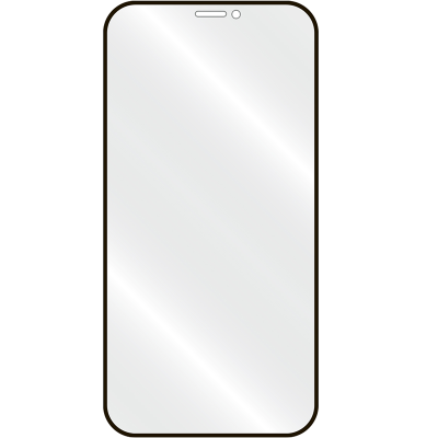Защитное стекло LuxCase для HONOR X8/X8a 2.5D Full Glue (черная рамка)