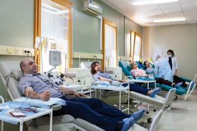 Сотрудники колонии-поселения № 2 в Якутии сдали кровь для пациентов с онкологией / ЯСИА   Республика Саха (Якутия)