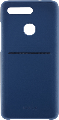 Чехол-крышка Honor для View 20, полиуретан, синий