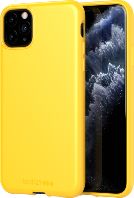 Чехол-крышка Tech21 Studio Colour для iPhone 11 Pro Max, полиуретан, желтый