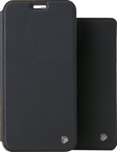 Чехол-книжка + обложка на паспорт FashionTouch для Honor 7C/7A Pro, полиуретан, черный