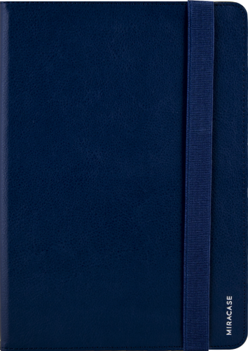 Чехол-книжка Miracase для планшета 8707 универсальный 9-10'', кожзам, синий
